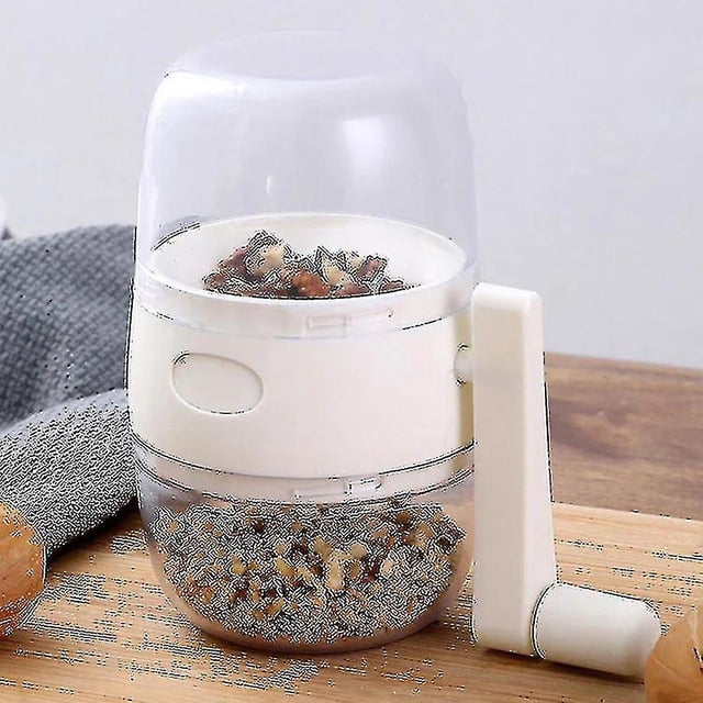 Trituradora de nueces, trituradora de maní, prensa de ajo, batido manual, frutas secas, herramienta de cocina Manual, inoxidable Afortunado Sencillez