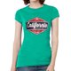 thumbnail image 1 of Camiseta de manga corta para mujer de California Sunurf Divertor - Kelly - Medium Cali Camiseta de manga corta, 1 of 1