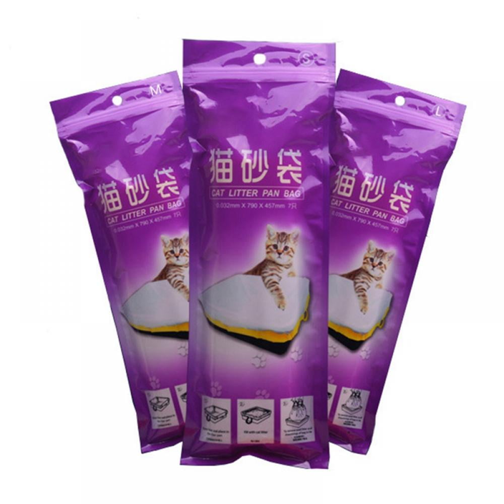 FYCONE Cat Litter Box Liners,Extra Durable Large Drawstring Kitty