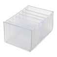 thumbnail image 1 of Closet Drawer Organizer Mesh Separation Box for Clothes Storage, Washable Wardrobe Organizer with Compartments for Jeans, Foldable Clothes Storage Box for Bedroom Drawer Organization, 1 of 9