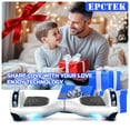 thumbnail image 7 of TST Bluetooth Hoverboard, 6.5" 300W Powerful Motor Hover Board with LED Lights, 6-10MPH Max Speed Self Balancing Electric Scooter, 7 of 7