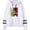White, variant on Only Murders In The Building Merch Hoodie Unisex Pocketless Double-bar Sleeve Casual Sweatshirt,2XS,Red