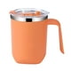thumbnail image 1 of Taza de Acero Inoxidable de Doble Capa con Tapa y Asa Taza de Café Aislante Tazas para Beber Té en Casa, 1 of 4