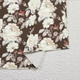 thumbnail image 2 of Modern Heirloom Rambling Rose Brown 3-Piece Quilt Set, Full/Queen, 2 of 7