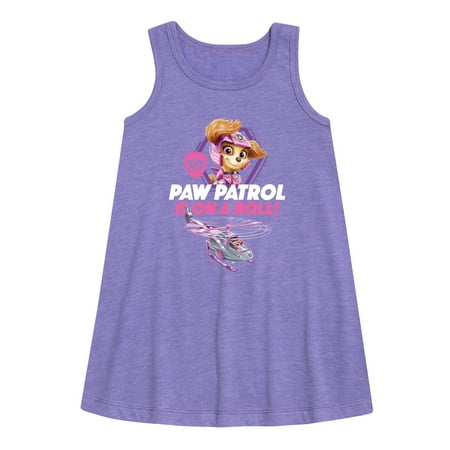 

Paw Patrol - Paw Patrol Is On A Roll - Toddler and Youth Girls A-line Dress