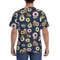 thumbnail image 2 of Rocae Sloth with Donuts for Men's Moisture-Wicking Crew Tee - T-Shirt for Sports, Outdoor Activities, and Casual WearXX-Large, 2 of 9