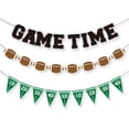 thumbnail image 7 of Sports Theme Party Decorations - Pre-Assembled Triangle Pennant Banner, Reusable Bunting for Game Day, Birthday, Indoor & Outdoor, 7 of 7
