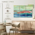 thumbnail image 5 of Elephant Stock California Surf Wall Art - Horizontal Multi Panel Canvas - Living Room Wall Decor - Abstract Multi Panel - Turquoise And Blue Decor By Silvia Vassileva - 65" x 42", 5 of 8