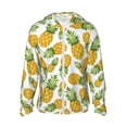 thumbnail image 2 of Lsque Pineapple UPF 50+ Lightweight Sun Protection Men's Women's Long Sleeve Shirt, Hoodie Performance -Large, 2 of 9