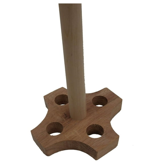 Butter churn (Wooden Dasher Oak Star)