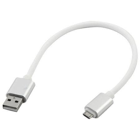 Fish Usb - Plastic Fish Pattern Data Convery Micro USB Charge Cable Male A to B White