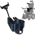 thumbnail image 6 of Cup Holder for Permobil Power Wheelchair, 3-in-1 Cup Holder for Permobil Wheelchair with Uni-Track Armrest, Fit M300, M3, M1, F3, F5, K300 Ps, 6 of 9