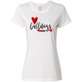thumbnail image 3 of Inktastic Bulldogs with Heart and Arrow Women's T-Shirt, 3 of 5
