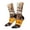 2 Black-2, variant on Modern Urban Monkey Pattern Sport Socks for Women and Men Crew Socks Sporty Calf Socks Casual Socks