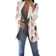 thumbnail image 4 of Ketyyh-chn99 Womens Blazers Lightweight Long Sleeve Blazer Cardigan Outerwear Pink,S, 4 of 5