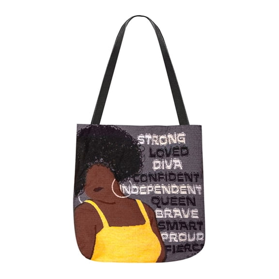 Strong Loved Diva 17" Tote Bag