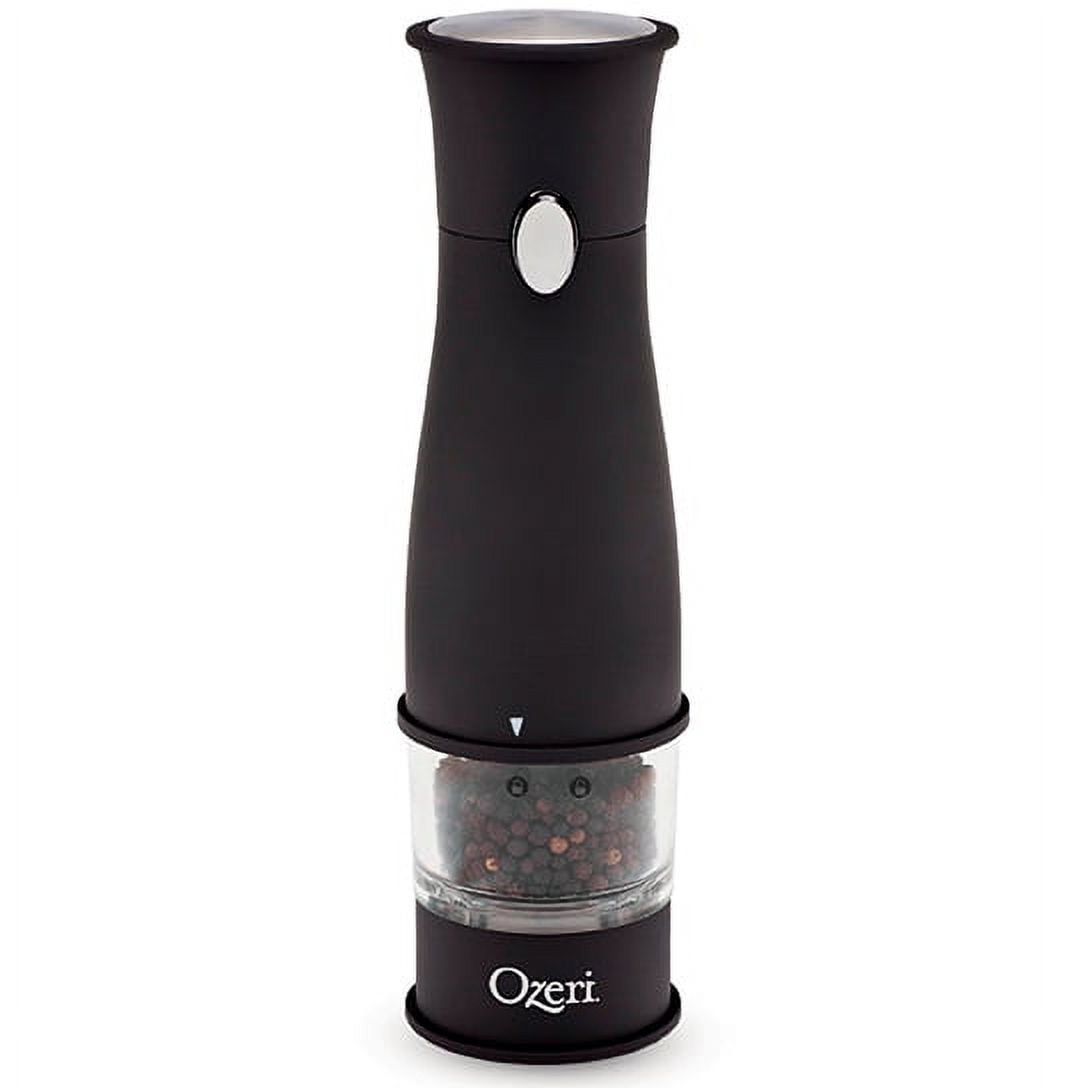 Ozeri Artesio Soft Touch Electric Pepper Mill and Grinder BPA-Free