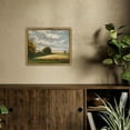 thumbnail image 7 of Drsoum Framed Canvas Wall Art Vintage Classical Oil Painting The Vast Grassland Room Decor for Kitchen Bedroom Living Room - 8x10in Natural Framed, 7 of 7
