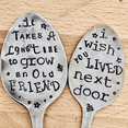 thumbnail image 5 of Garden Marker Friendship Gift, Garden Markers, Plant Labels, Plant Markers, Garden Metal DIY Decorative Sign, NO.4, 5 of 5