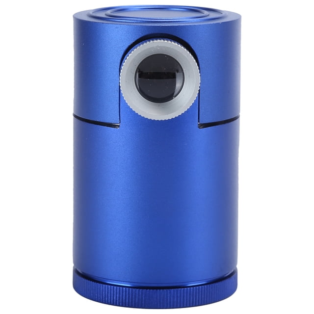 Lupa de diamante de aluminio ajustable de alta definición Visor de diamante herramienta de lupa azul