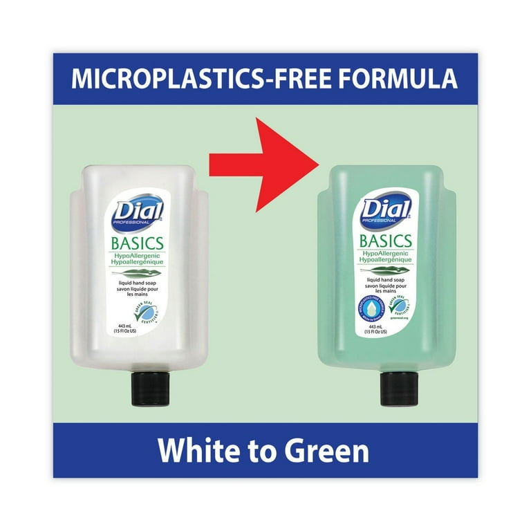 Basics MP Free Liquid Hand Soap Refill for Versa Dispensers, Unscented, 15 oz Refill Bottle Basics MP Free Liquid Hand Soap Refill for Versa Dispensers, Unscented, 15 oz Refill Bottle