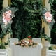 thumbnail image 4 of 2 guirnaldas colgantes de flores para bodas, decoración de coronas para bodas. Estilo B, 4 of 8
