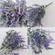 thumbnail image 4 of Wosthever 4 piezas de flores artificiales lavanda falsa hogar ramo de novia púrpura Type2 NO2, 4 of 6