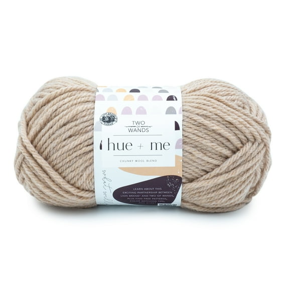 Lion Brand Yarn Hue Me Desert 617-099U Bulky Acrylic Wool 137 Yards 4.4 oz Yarn