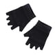 thumbnail image 3 of 1 par de guantes sin dedos, unisex, de nailon, de compresión, transpirables, para uso diario, color negro, 3 of 15