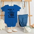 thumbnail image 3 of Awesome Promoted to Big Brother Bodysuit Jumper Boys Infant Baby Brisco Brands 6M, 3 of 6