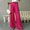 Hot Pink, variant on Tbopshirt Pants for Women Plus Size Women's Spring and Autumn Solid Color Versatile Straight Tube High Waisted Commuting Suit Pants Wide Leg Pants Loose Causal Pants