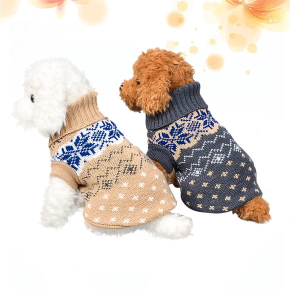 KAKOWELY 2Ud Suéter De Cálido Para Perros Adorable Con Resistente Y Material Duradero