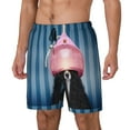 thumbnail image 2 of Daiia Dog in Hairdresser Mens Swim Trunks Swim Shorts Quick Dry Swim Shorts with Mesh Lining Pockets-XX-Large, 2 of 9