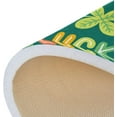 thumbnail image 6 of SKYSONIC St. Patrick's Day Lucky Clover Door mat Non Slip Floor Door Rug Soft Floor Mat for Kitchen Garden Bedroom Indoor Outdoor Entrance Home Holiday Decoration 23.6" x15.7", 6 of 7