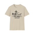 thumbnail image 2 of Plot Twist He Lives, Gildan Unisex Softstyle T-Shirt, Graphic Tee, S-3XL, 2 of 5