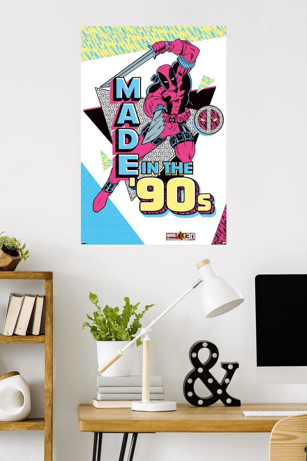 Marvel Comics Deadpool - Made In the 90's Wall Poster, 22.375" x 34"