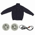 thumbnail image 2 of Chaqueta con Ventilador de Refrigeración 5V 2A 6000 RPM Ventilación Microporosa Chaqueta con Aire Acondicionado Enfriamiento Rápido Chaqueta con Ventilador de Refrigeración ANGGREK Otros, 2 of 8