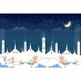 thumbnail image 4 of Idea4wall 6pcs Dream Castle Peel and Stick Wallpaper Removable Wall Murals Large Wall Stickers for Home Decoration, 100"x24", 4 of 5