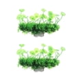 thumbnail image 1 of 2 Unidad Agua Hierba Artificial Complimentos Pecera Adornos Decoración Ornamento Duradero Colco Planta de terrario de reptiles, 1 of 8