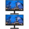 thumbnail image 1 of Lenovo ThinkVision S22e 22-inch 1920 x 1080 LED Backlit Full HD LCD Monitor, 2-Pack Bundle with HDMI, VGA, 1 of 5