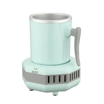 Portable Beverage Chiller - Countertop Fast Drink Cooler for Home, Bar & Travel - 2-6°C in Mins - Energy Efficient - Kitchen & Outdoor Use (Color as Shown)