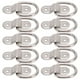 thumbnail image 4 of VOBOR 10 juegos de anclajes de amarre multifunción de alta resistencia para montaje en superficie D Ring Heavy Duty D Ring(Plata), 4 of 14