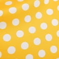 thumbnail image 5 of Elainilye Fashion Womens Casual Dresses Court Contrast High Collar Polka Dotted Large Dress Formal Dress,Yellow, 5 of 7