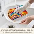 thumbnail image 7 of 6 Pcs Funny Kitchen Towels,Colorful Rainbow Tie Dye Spiral Pattern Microfiber Dish Towels,Kitchen Tea Towels,Kitchen Towel Set (18" X 26"), 7 of 7