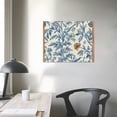 thumbnail image 4 of PIKWEEK Blue and White Chinoiserie Decor  Blue Chinoiserie Wall Art Flower Prints, Blue and White Pictures Wall Decor, White Blue Floral Posters for Home Bathroom Decorations 16*12inch/20*16inch, 4 of 6