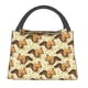 thumbnail image 1 of Fotbe Cute Squirrel with Green Leaves Bolsa Térmica Portátil con Estampado, Bolsa de Entrega de Alimentos Aislada, Bolsa Reutilizable de Gran Capacidad para Comidas y Supermercado, 1 of 6