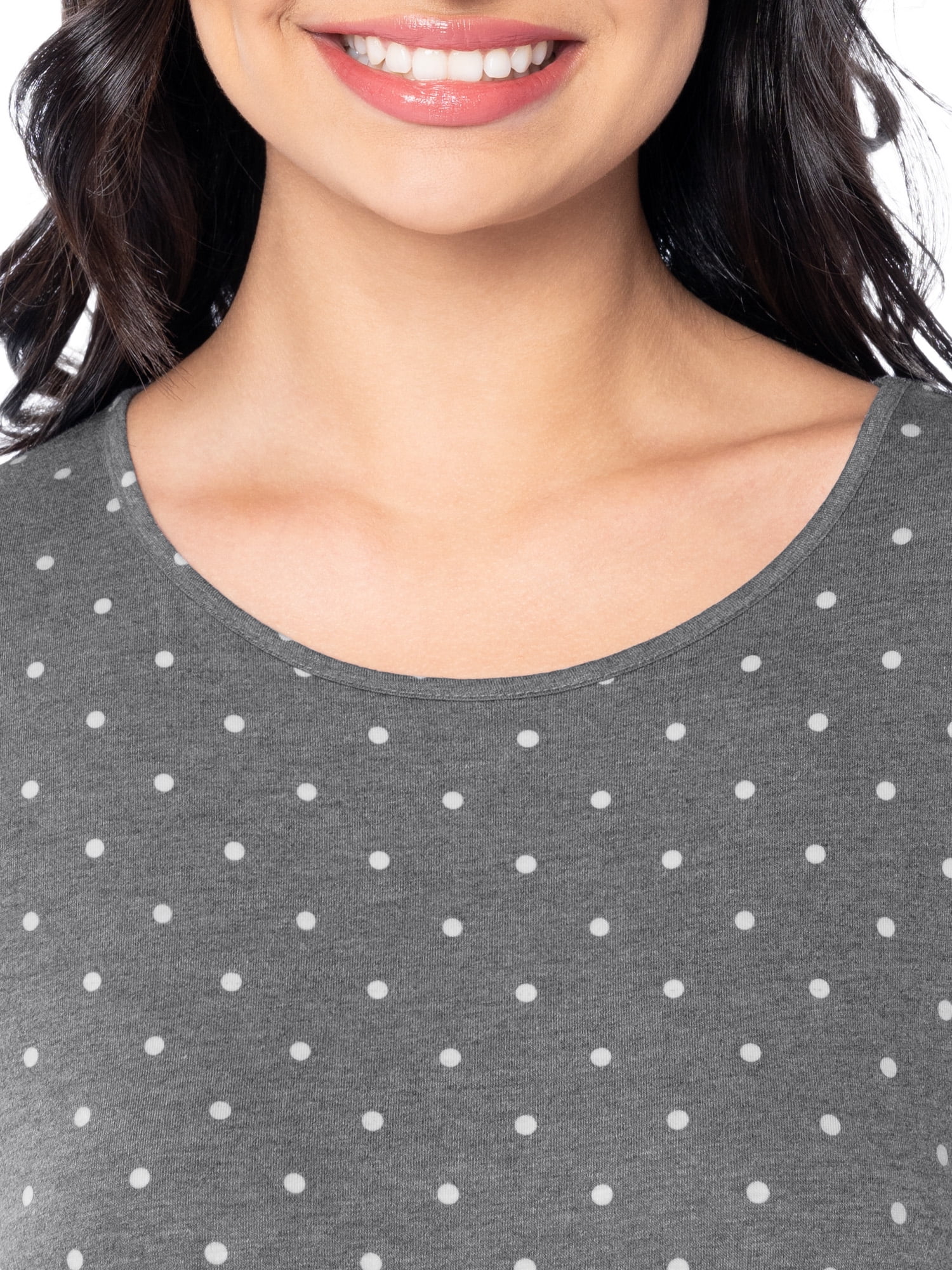 Fruit of the Loom Women's Soft and Breathable Pajama Sleepshirt, Sizes S-5X