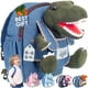 thumbnail image 1 of Mochila Naturally KIDS con diseño de dinosaurio con peluche para niños de 2 a 5 años, 1 of 9