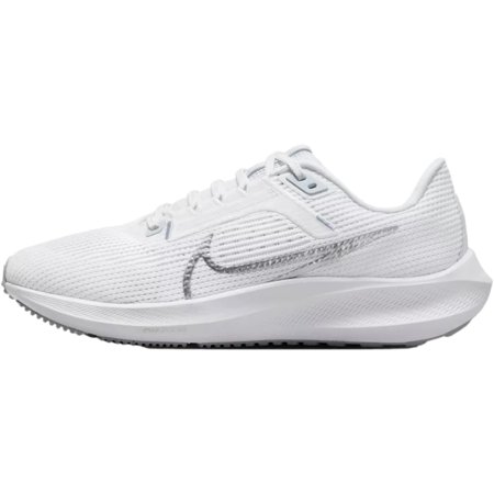 Nike Air Zoom Pegasus 40 White/Metallic Silver DV3854-101 Women's Size 11