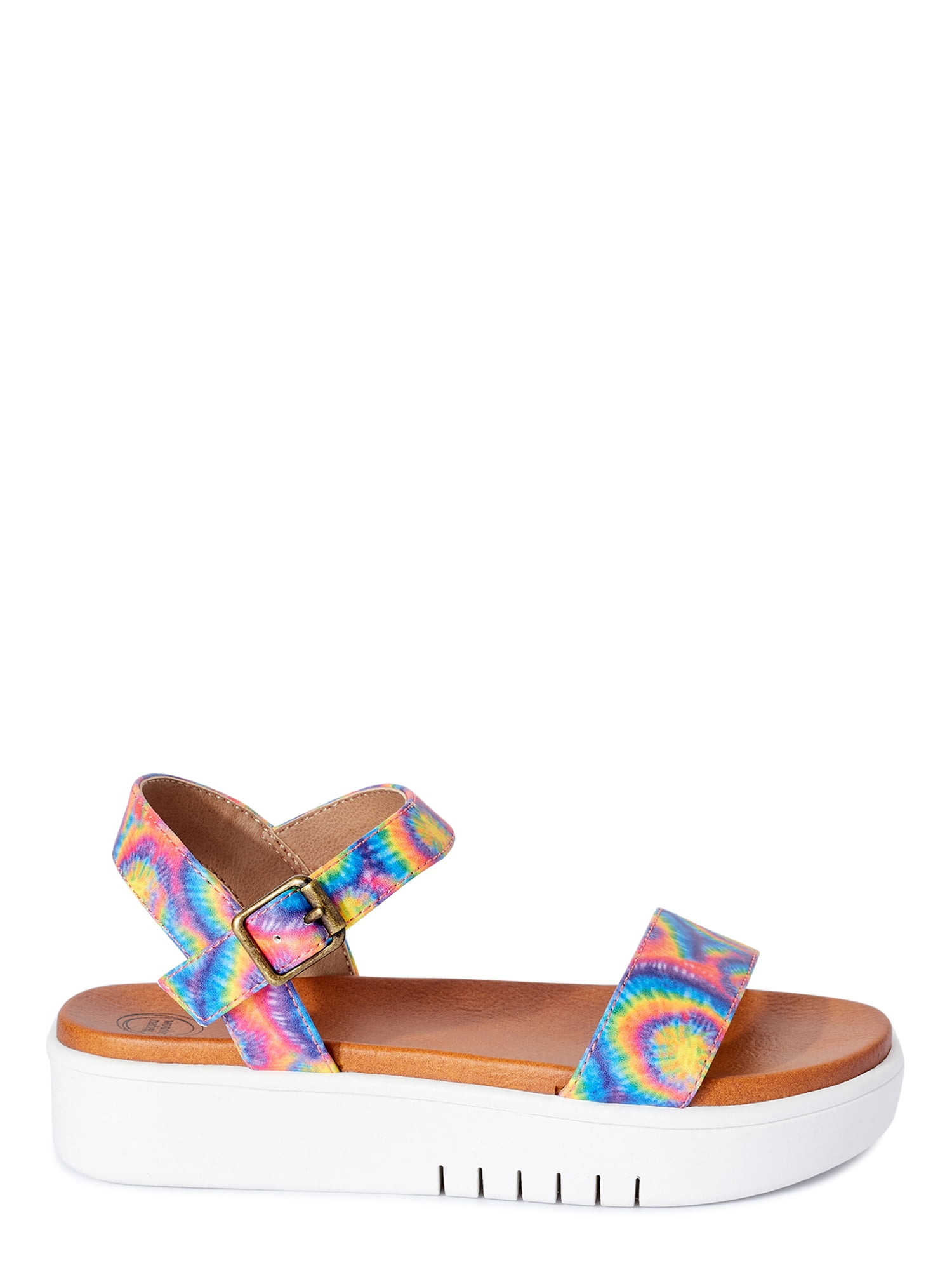 Wonder Nation Tie Dye Flatform Sandal (Little Girls & Big Girls)
